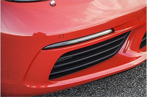 Die Blinker-Leisten sind sehr schmal