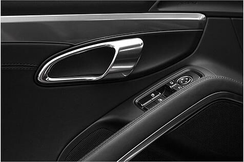 DIe Türöffner sind silber glänzend