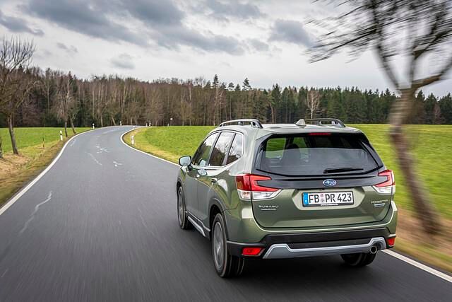 Das Gros der Arbeit muss also weiterhin der Zwei-Liter-Boxer mit 110 kW/150 PS verrichten