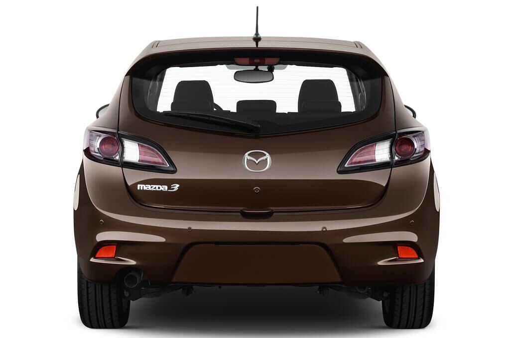 Mazda Mazda3 (Baujahr 2011) Edition 5 Türen Heckansicht