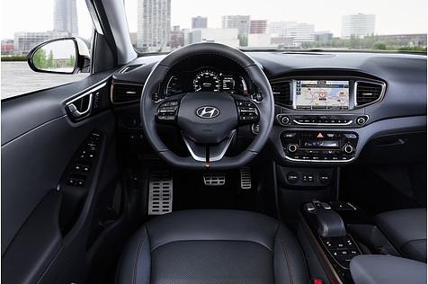 Das Cockpit des Hyundai Ioniq Electric.