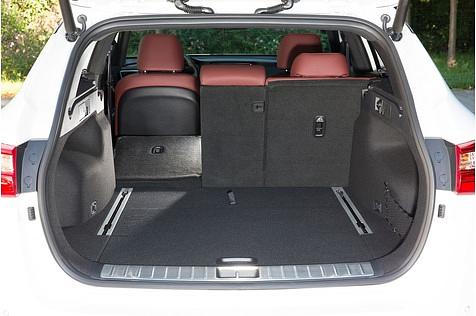 Kia Optima 1.7 CRDi Sportswagon - durch Umklappen wird es stufenweise mehr