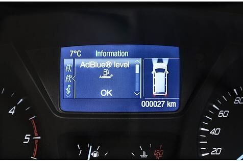 Dank SCR-Einspritzung schafft der Ford Transit die Euro-6-Norm