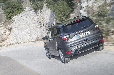 Das Heck erinnert an den großen Bruder Edge