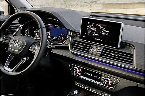 Nur das billige Hartplastik um die Luftausströmer herum enttäuscht