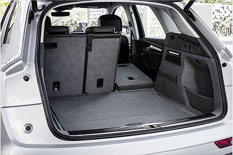 Kofferraum: Eben wird der Ladeboden beim Umklappen nicht