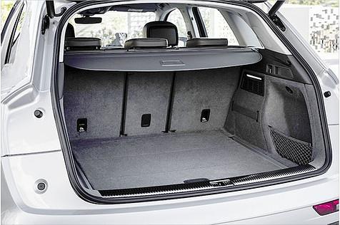 Auch ist das Stauvolumen wesentlich geringer als beim gleich großen Skoda Kodiaq - ein Nachteil von MLB gegenüber MQB