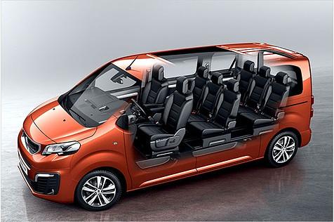 Bis zu acht Sitze in drei Reihen sind möglich