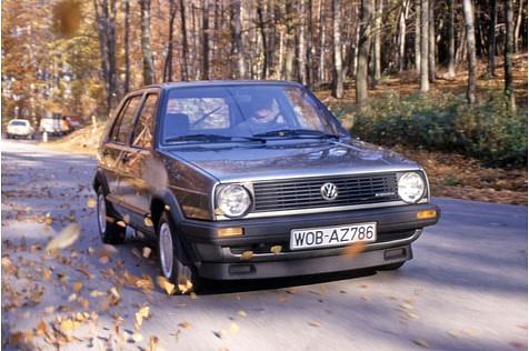 Der VW Golf syncro rollt auf 13 Zoll großen Rädern.