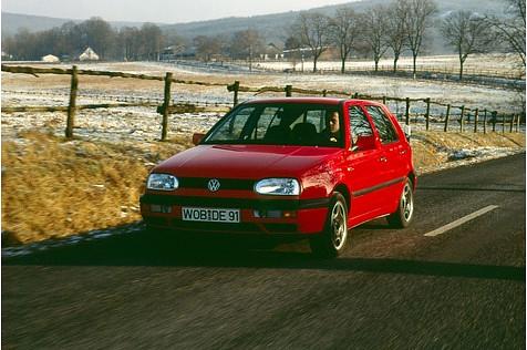 Der VW Golf der dritten Generation bekam auch den syncro-Antrieb verpasst.