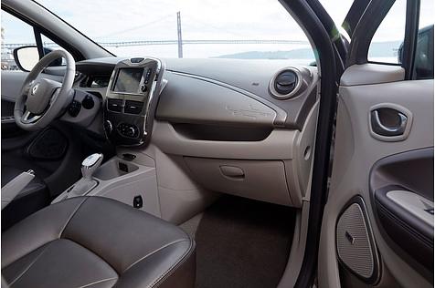 Der Innenraum des Renault Zoe Z.E. 40