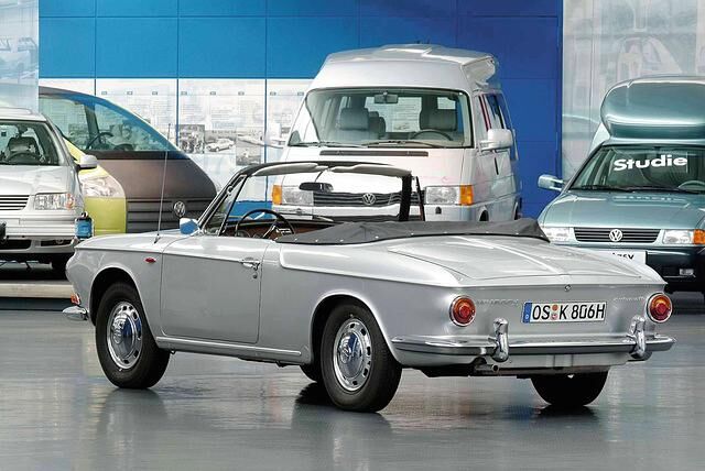 Wie bei VW ging auch bei Karmann der Ghia Typ 34 in der Offen-Version nie in Serie