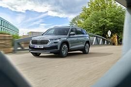 Überarbeiteter Skoda Kodiaq - Aufgehellt