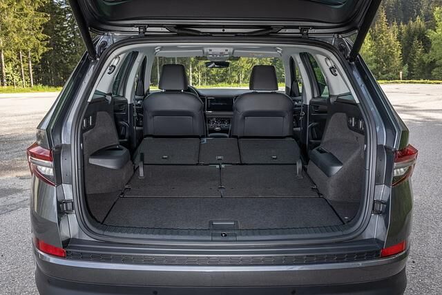 Maximal 2.065 Liter passen in den Kofferraum