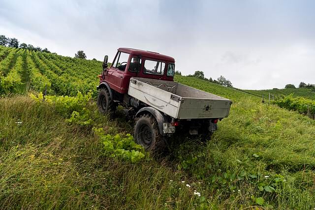 Wendig und kraftvoll fährt er steile Wege hoch