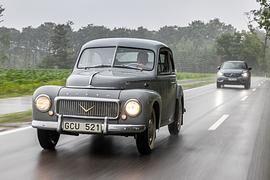 Volvo alt gegen neu  - Medel-Svensson im Münsterland 