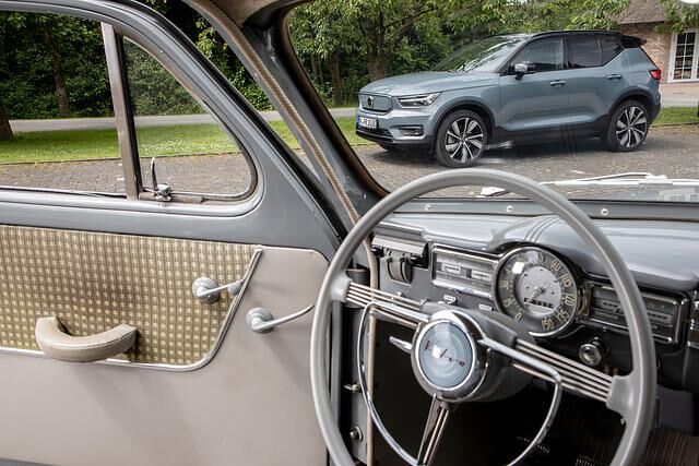 Im PV 444 dagegen wird es dem Fahrer immer warm, wenn’s draußen heiß hergeh