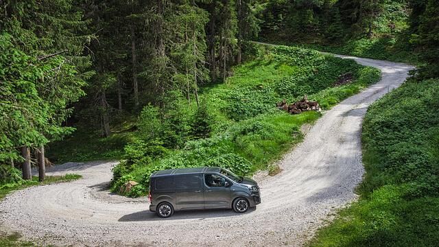 Steigungen sind einen Herausforderung für den Akku - bergab wird dafür wieder geladen