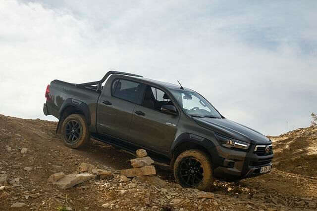 Der Hilux kommt (fast) überall durch