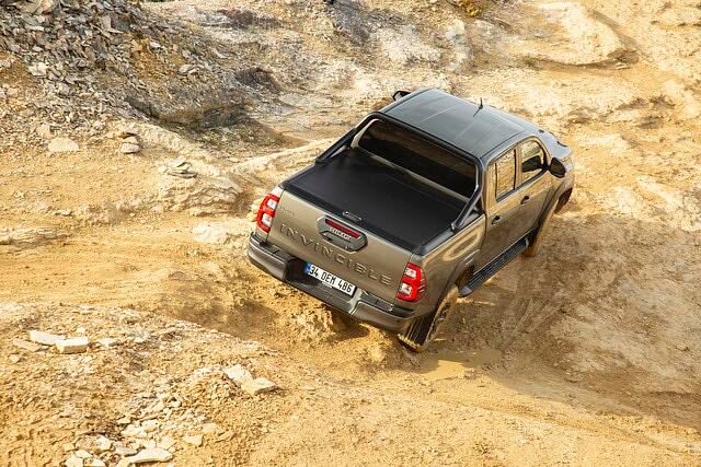 Die Ladefläche bleibt trocken