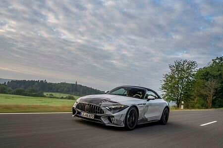 Mercedes SL Abnahmefahrt   - Wann wird’s mal wieder richtig Sommer? 