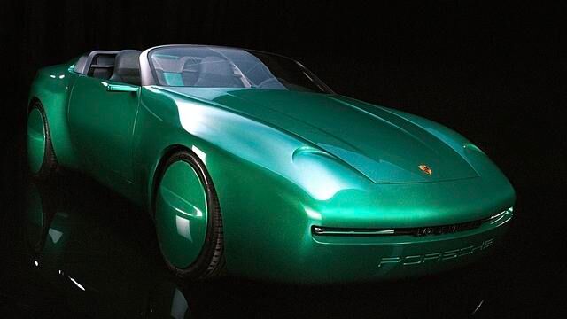 Die einstigen Klappscheinwerfer sind im Kotflügelblech nur noch angedeutet