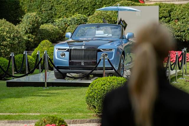 BMW hat unter anderem einen Rolls-Royce nach Como gebracht