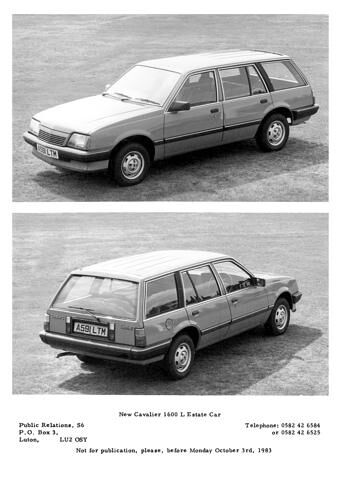 Bei Vauxhall in England wurde der Ascona auch als Kombi alias Cavalier Estate gebaut