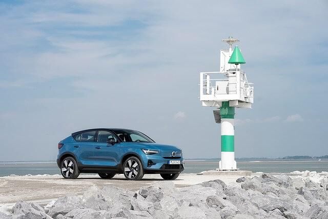 Laut Volvo schafft der C40 Recharge bis zu 420 Kilometer