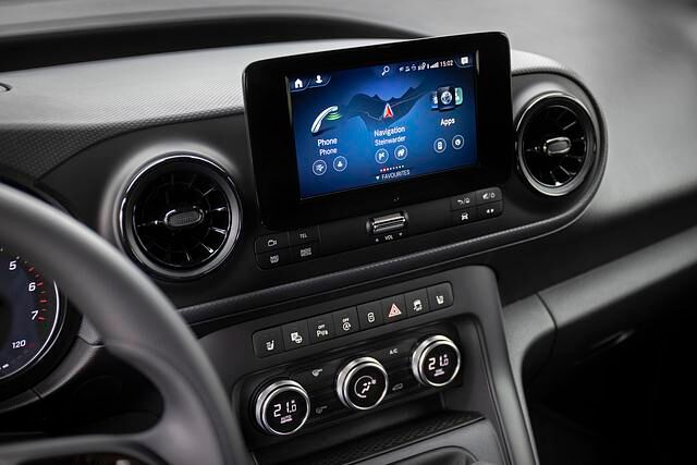 Der Citan bietet auch Funktionen des MBUX-Systems, das in 28 Sprachen auf das Stichwort „Hey Mercedes“ reagieren kann