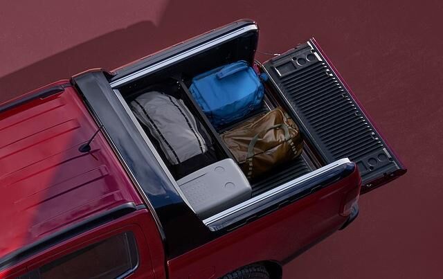 Das Gepäckabteil des Stormtrack ist geräumig und vielseitig nutzbar