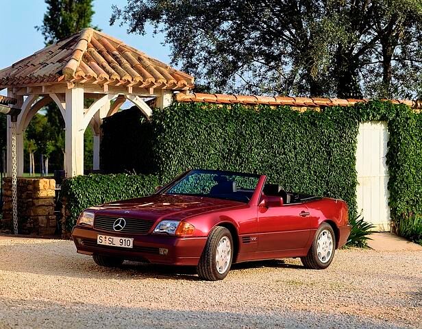 Der 600 SL wird von seinen Besitzern gut gepflegt