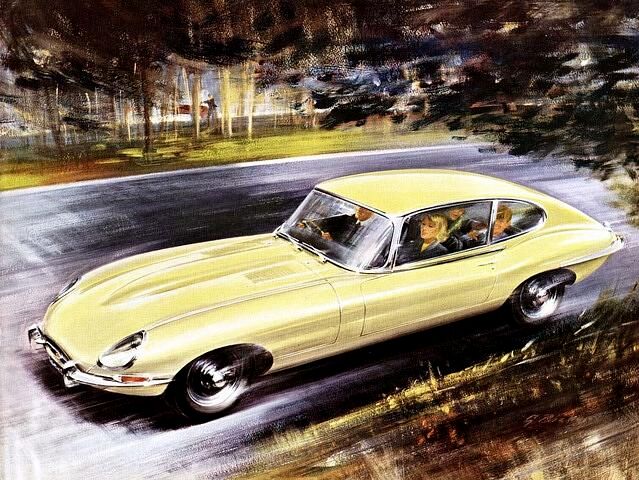Der Jaguar E-Type zeigte, über welche Attribute Pulsbeschleuniger verfügen müssen, die Geschichte schreiben sollen: eine scheinbar endlos lange Motorhaube und muskulöse Kurven