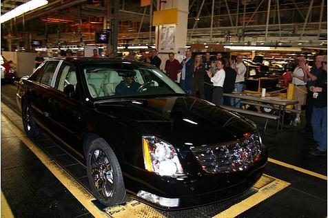 George W. Bush setzte auf die gepanzerte Langversion des Cadillac DTS