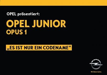 Ungewöhnliche Werbung für Opels neuen Kleinstwagen