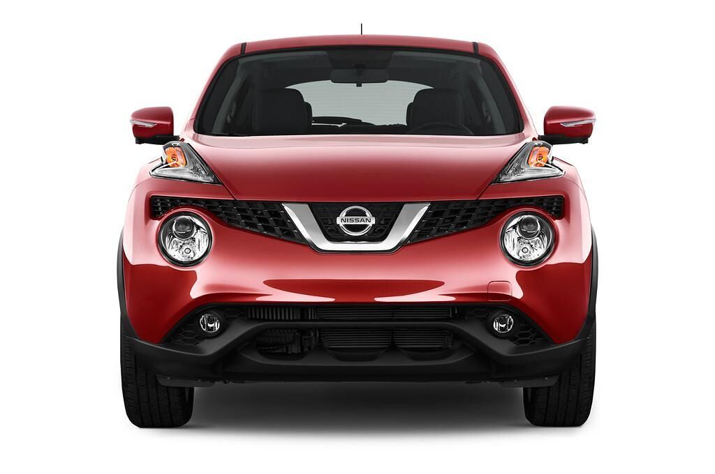 Nissan Juke (Baujahr 2014) Acenta 5 Türen Frontansicht