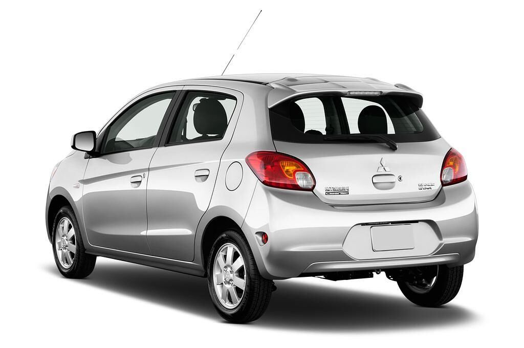 Mitsubishi Space Star (Baujahr 2013) Shine+ 5 Türen seitlich hinten