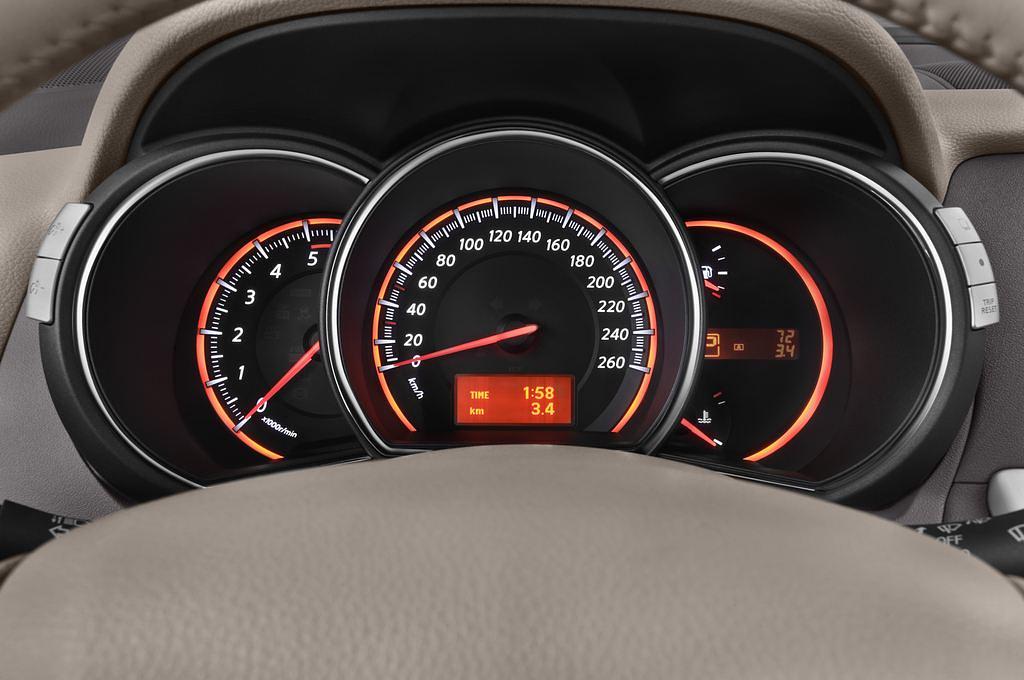 Nissan Murano (Baujahr 2014) Executive 5 Türen Tacho und Fahrerinstrumente