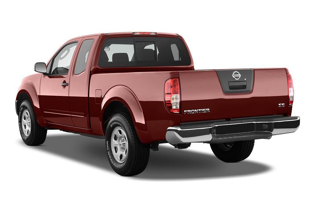 Nissan Navara (Baujahr 2010) SE King Cab 4 Türen seitlich hinten