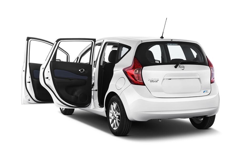 Nissan Note (Baujahr 2013) Acenta 5 Türen Tür geöffnet