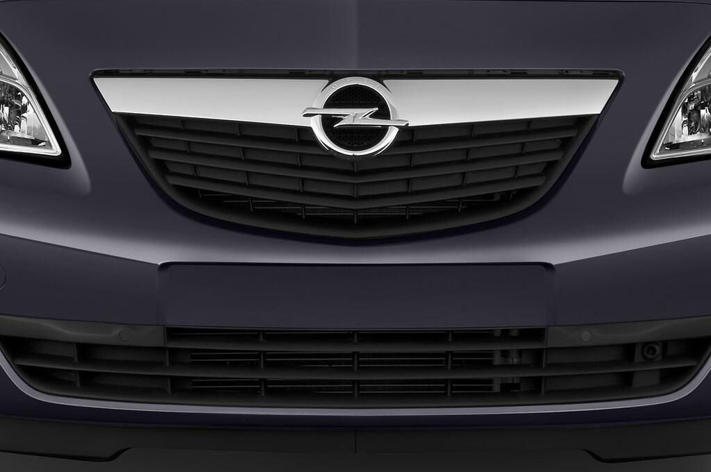 Opel Meriva (Baujahr 2012) Selection 5 Türen Kühlergrill und Scheinwerfer