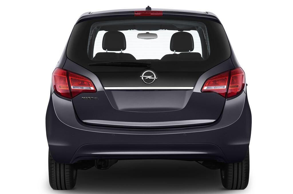 Opel Meriva (Baujahr 2012) Selection 5 Türen Heckansicht