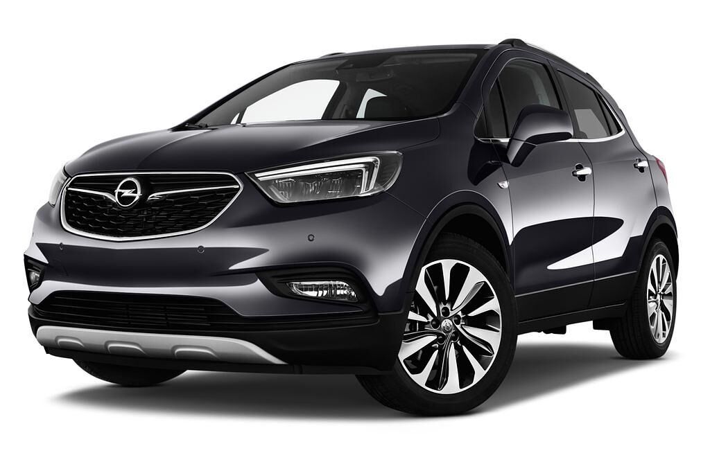 Opel Mokka X (Baujahr 2017) Innovation 5 Türen seitlich vorne mit Felge