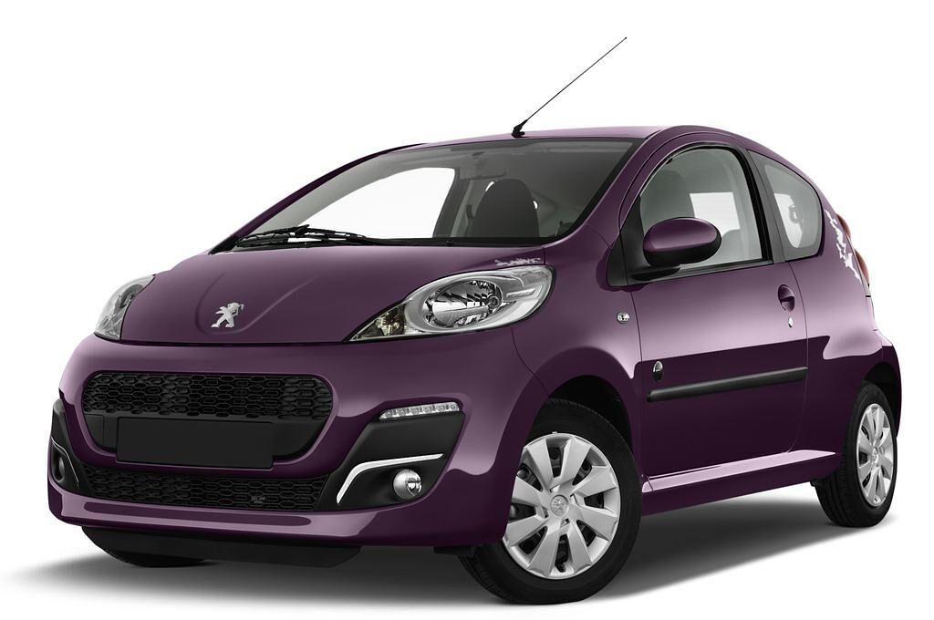 Peugeot 107 (Baujahr 2012) Envy 3 Türen seitlich vorne mit Felge