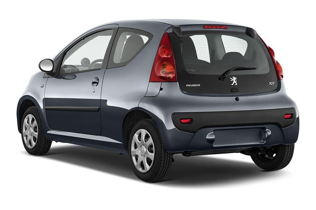 Peugeot 107 (Baujahr 2010) Filou 3 Türen seitlich hinten