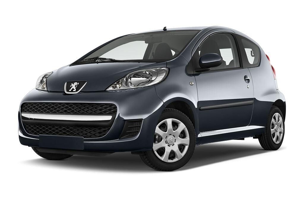 Peugeot 107 (Baujahr 2010) Filou 3 Türen seitlich vorne mit Felge
