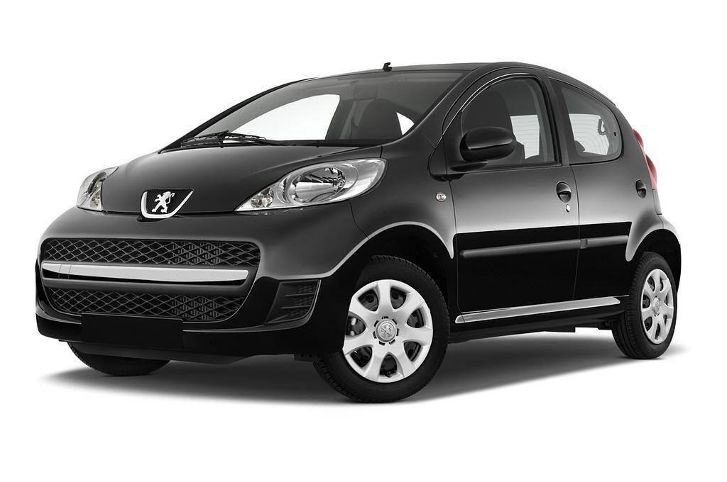 Peugeot 107 (Baujahr 2010) Filou 5 Türen seitlich vorne mit Felge