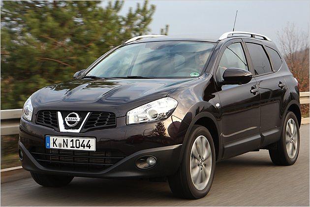 Der Nissan Qashqai+2 transportiert auf Wunsch bis zu sieben Personen