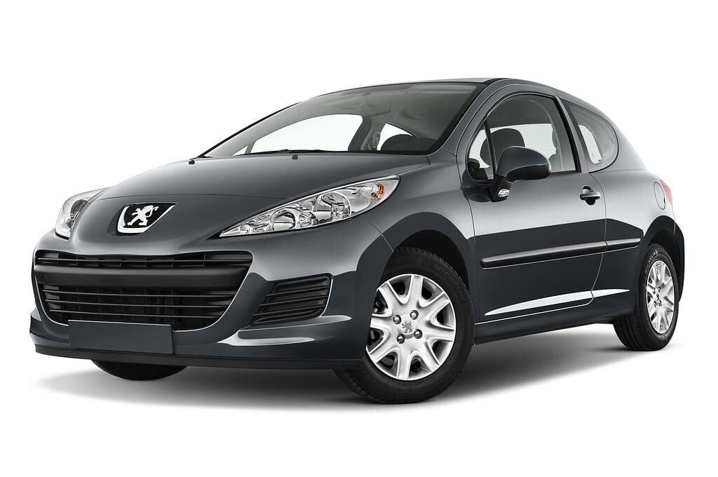 Peugeot 207 (Baujahr 2010) Filou 3 Türen seitlich vorne mit Felge