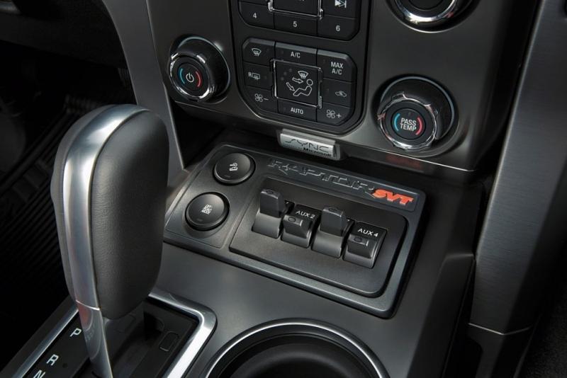 Der Ford F150 SVT Raptor 2014 hat einige Allrad- und Geländeoptionen